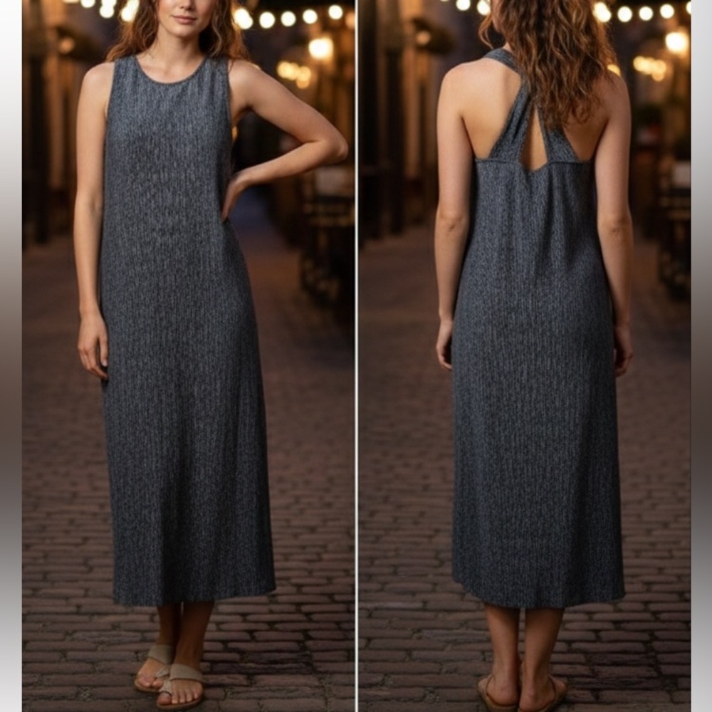 LAST CHANCE - Maeve | Anthropologie "Adrienne" Ribbed Twisted Midi Dress
